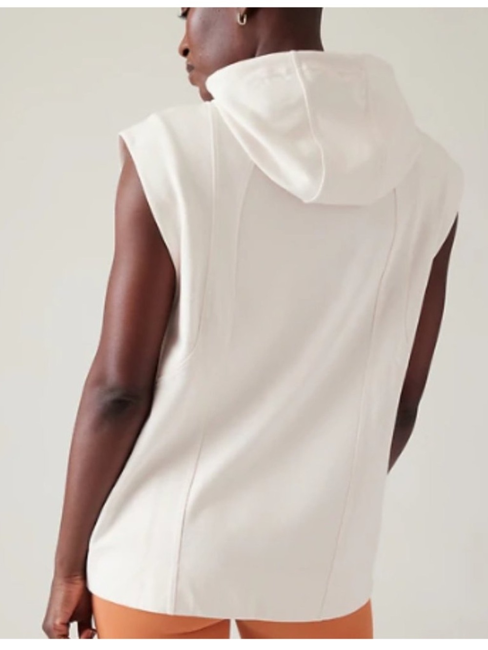 Athleta Sundown Sleeveless Relaxed Hoodie Sweatshirt - Picture 5 of 9